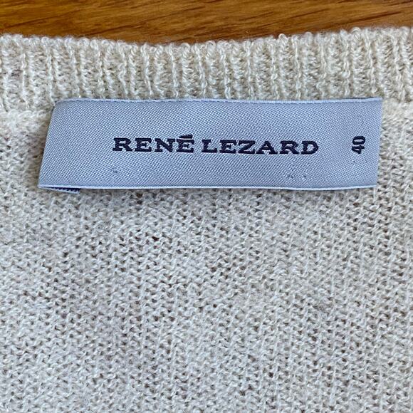 RENÉ LEZARD Wool/Cashmere Sweater Size 40/XS - Picture 2 of 11